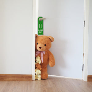 Meeting läuft Raum Frei Türhänger für Büro