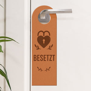 Frei Besetzt Herz Türhänger Vintage Herzdesign