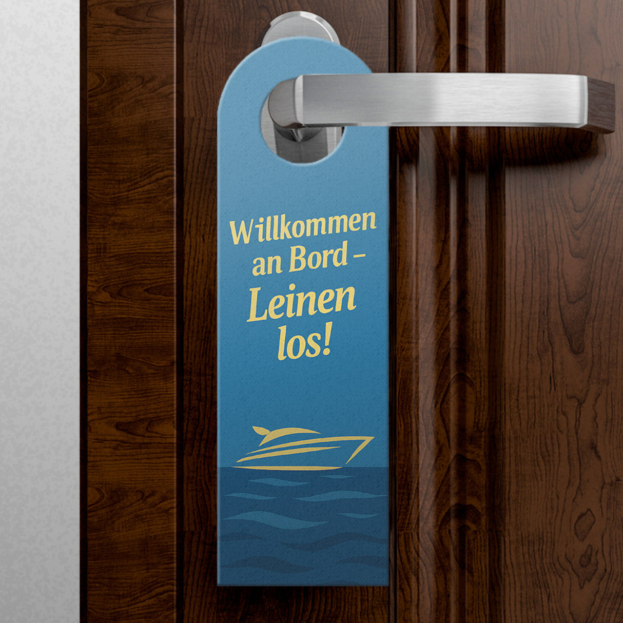 Bitte nicht stören Captain off duty Schiffsmotiv Türhänger