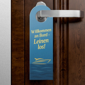 Bitte nicht stören Captain off duty Schiffsmotiv Türhänger