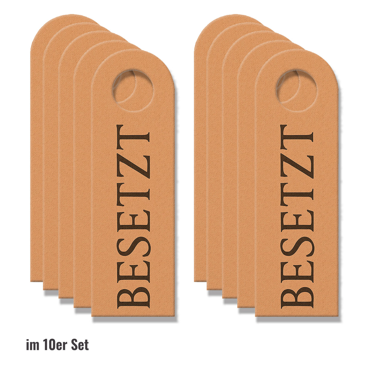 Besetzt Frei Türhänger für Büro und Homeoffice