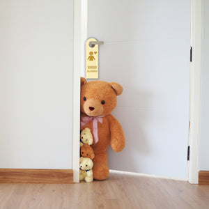 Homeoffice Kinder Willkommen Türhänger für Eltern