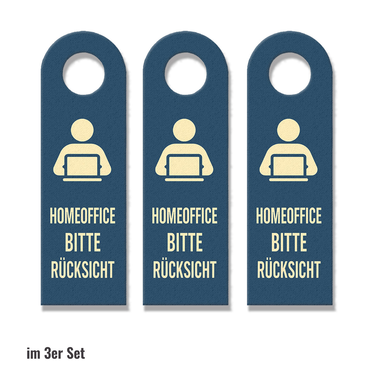 Homeoffice Kinder Willkommen Türhänger für Eltern