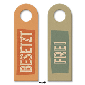 Frei Besetzt Blöcke Türhänger für Zutrittskontrolle