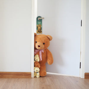 Seeotter Komm rein Bleib draußen Türhänger Maritim