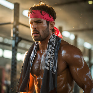 Fitness Eishandtuch - Every day is leg day!