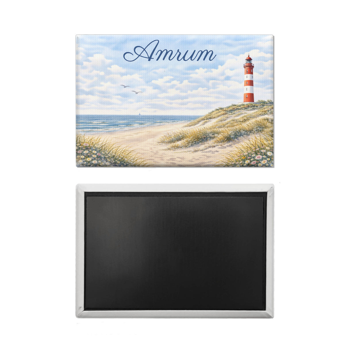 Leuchtturm Amrum Souvenir Souvenir Magnet Küstenmotiv