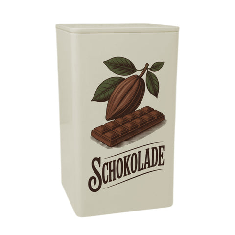 Kakaoschote Schokoladentafel Vintage Dose 900ml
