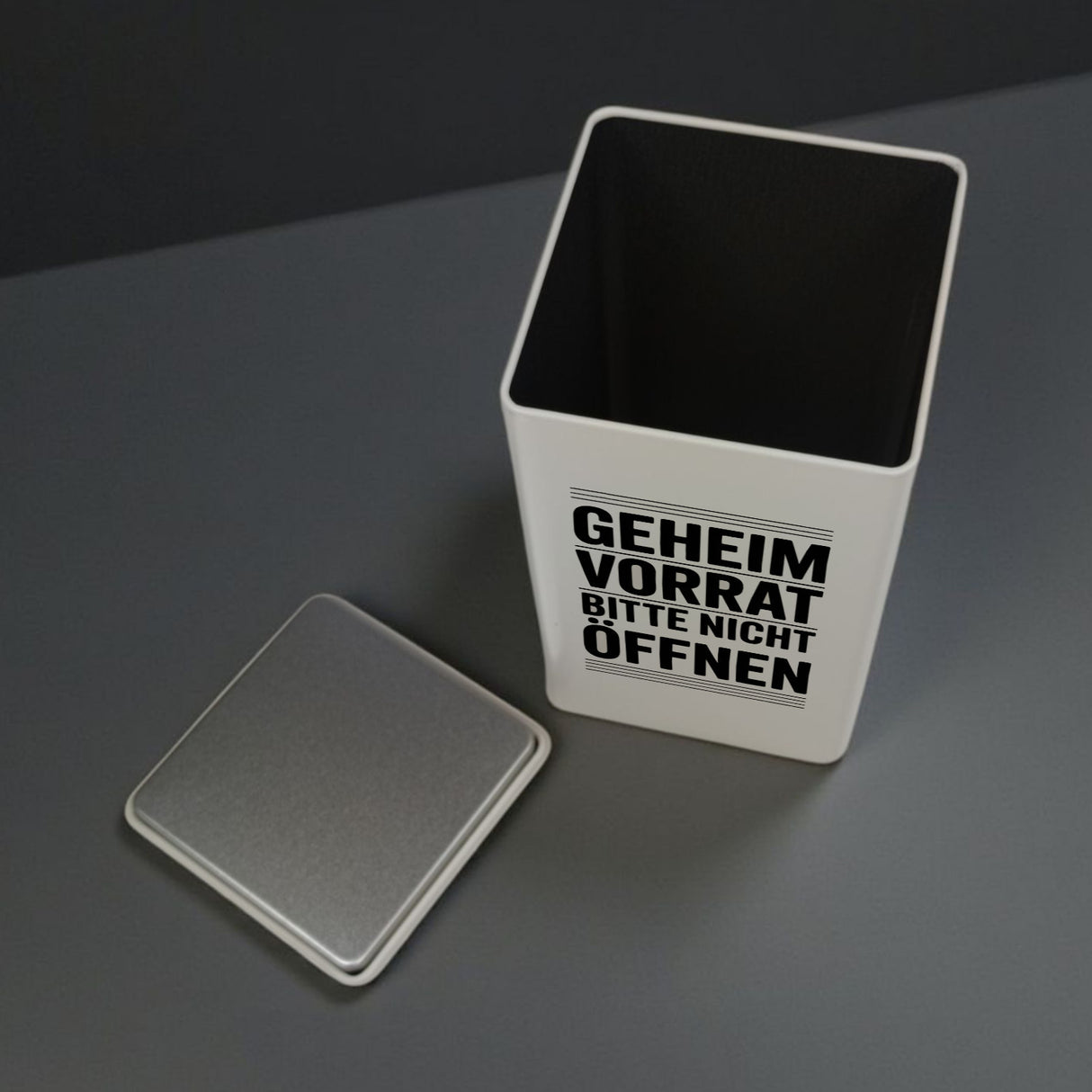Geheimvorrat bitte nicht öffnen Dose 900ml