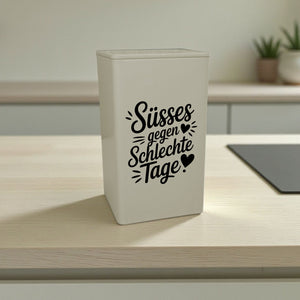 Süsses gegen Schlechte Tage Dose 900ml mit Herz