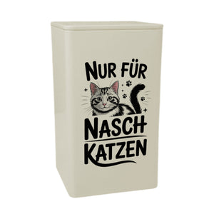 Getigerte Katze Dose 900ml nur für Naschkatzen Dose 900ml