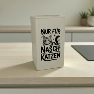 Getigerte Katze Dose 900ml nur für Naschkatzen Dose 900ml