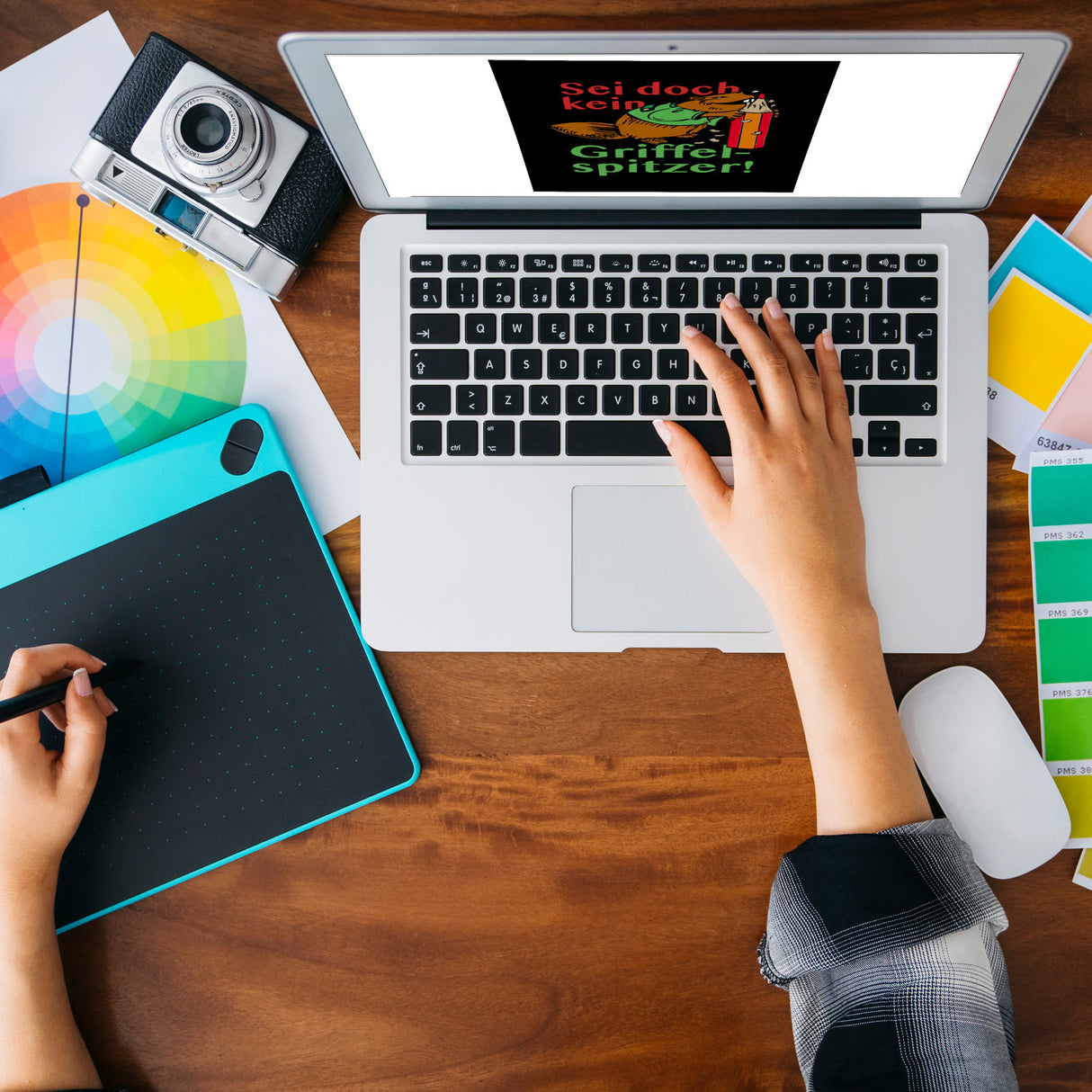 Biber Schlüsselanhänger mit Spruch: Sei doch kein Griffelspitzer!