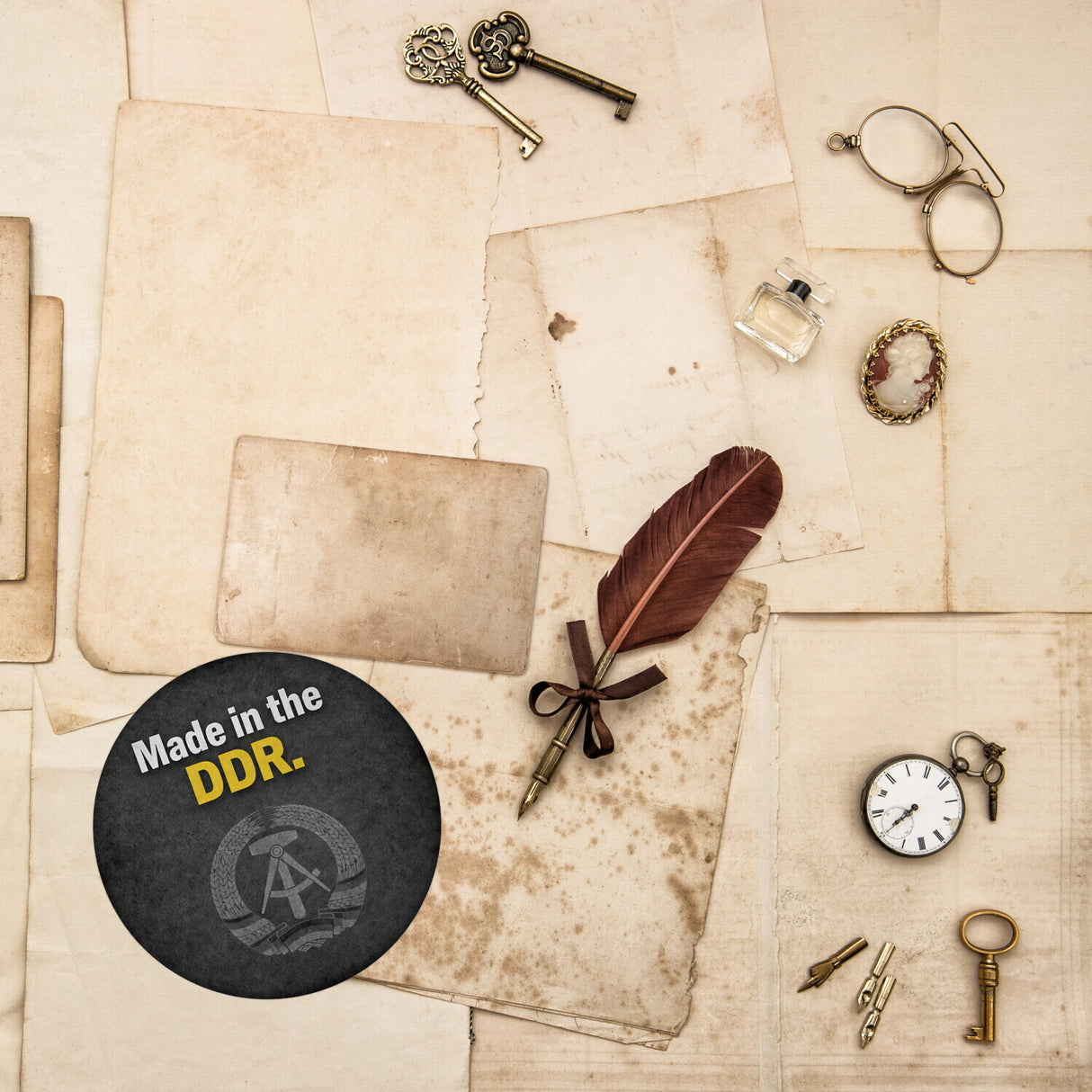 DDR-Stolz Magnet - Made in the DDR