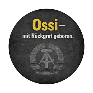DDR-Stolz Magnet - mit Rückgrat geboren