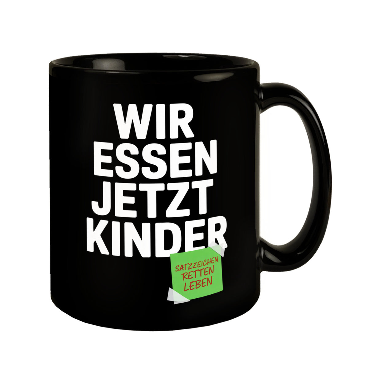 Satzzeichen retten Leben Tasse für Lehrer