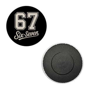 67 six-seven Meme Magnet für Social Media und Internetfans