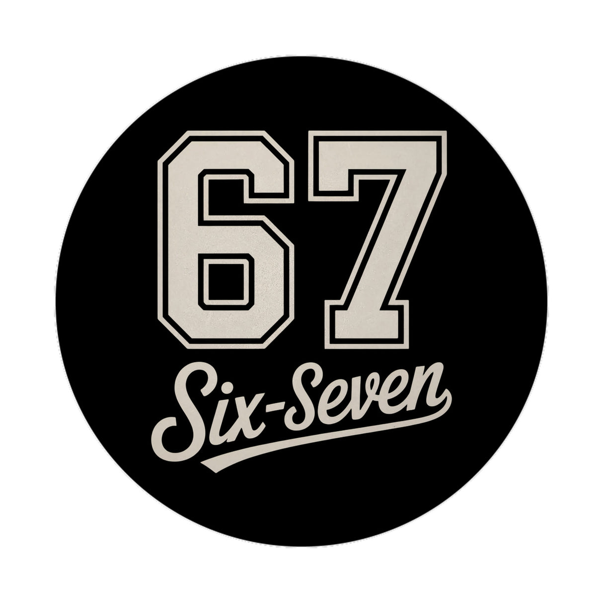 67 six-seven Meme Magnet für Social Media und Internetfans