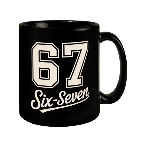 67 six-seven Meme Tasse für Social Media und Internetfans