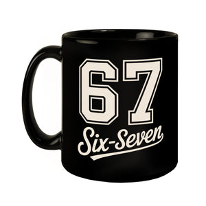 67 six-seven Meme Tasse für Social Media und Internetfans