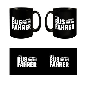 The Busfahrer Logo Tasse für Omnibusfahrer