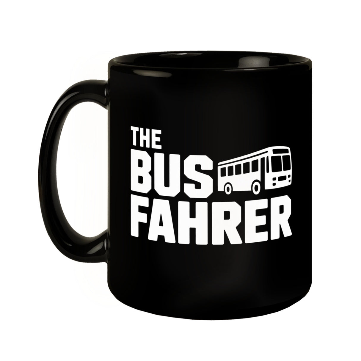 The Busfahrer Logo Tasse für Omnibusfahrer