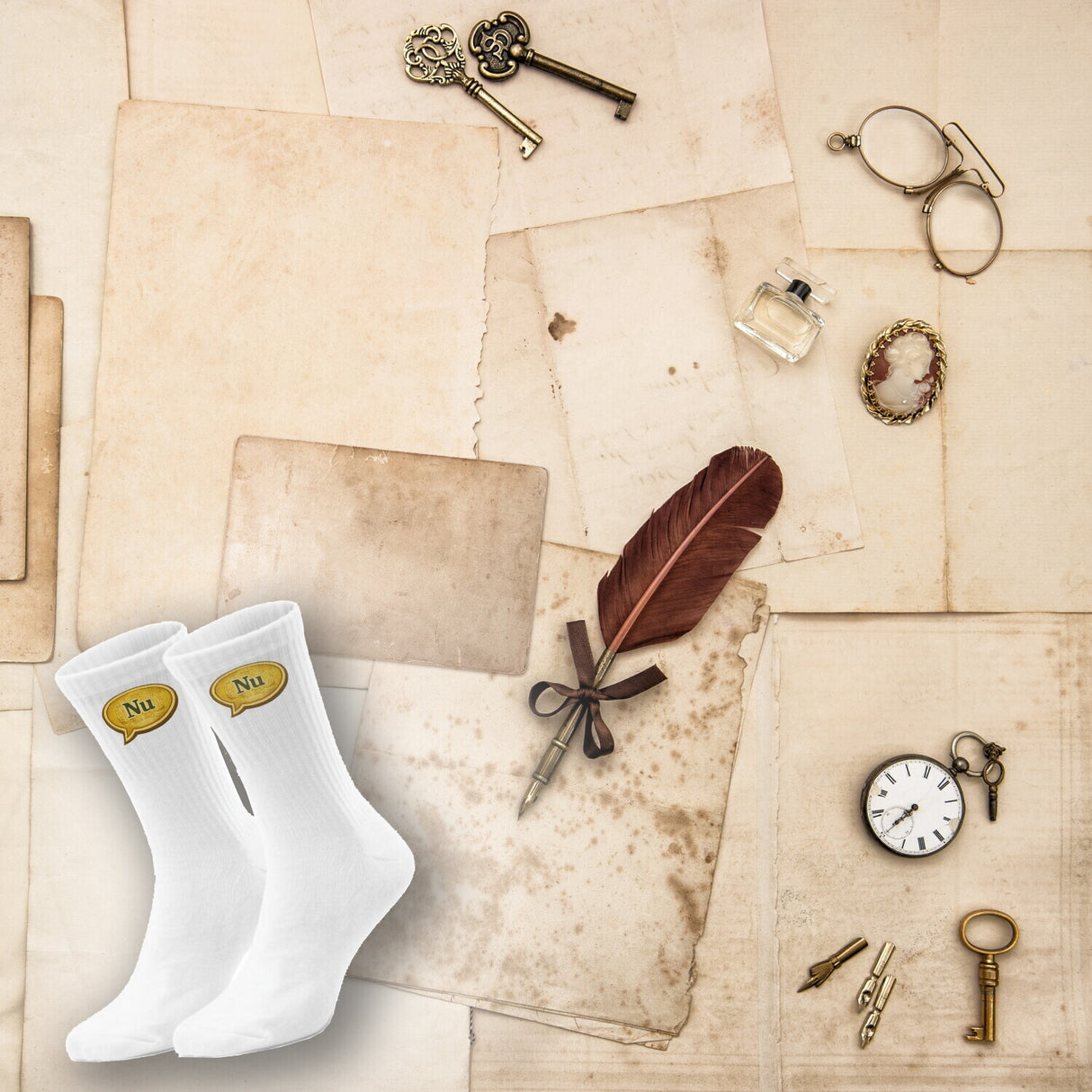 epicsocks Ostdeutscher Dialekt Nu Socken in 37-41 im Paar