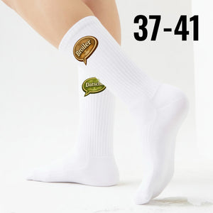 epicsocks Ostdeutscher Dialekt Socken in 37-41 im 6er Set in Geschenkdose im 6er Set in Geschenkbox