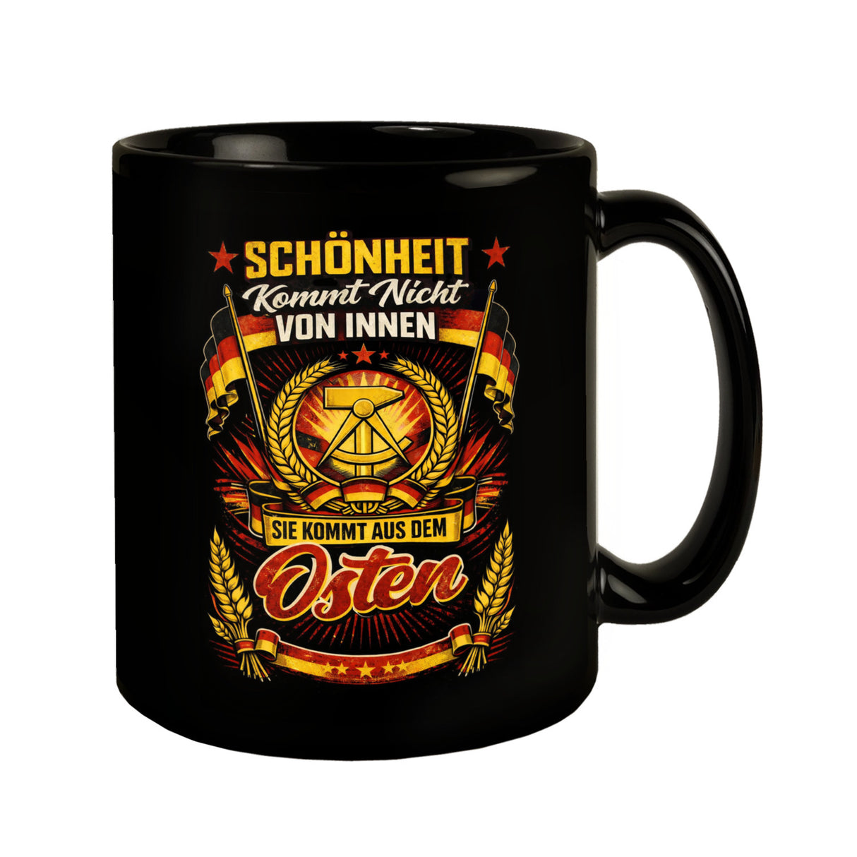 DDR - Schönheit kommt aus dem Osten Tasse