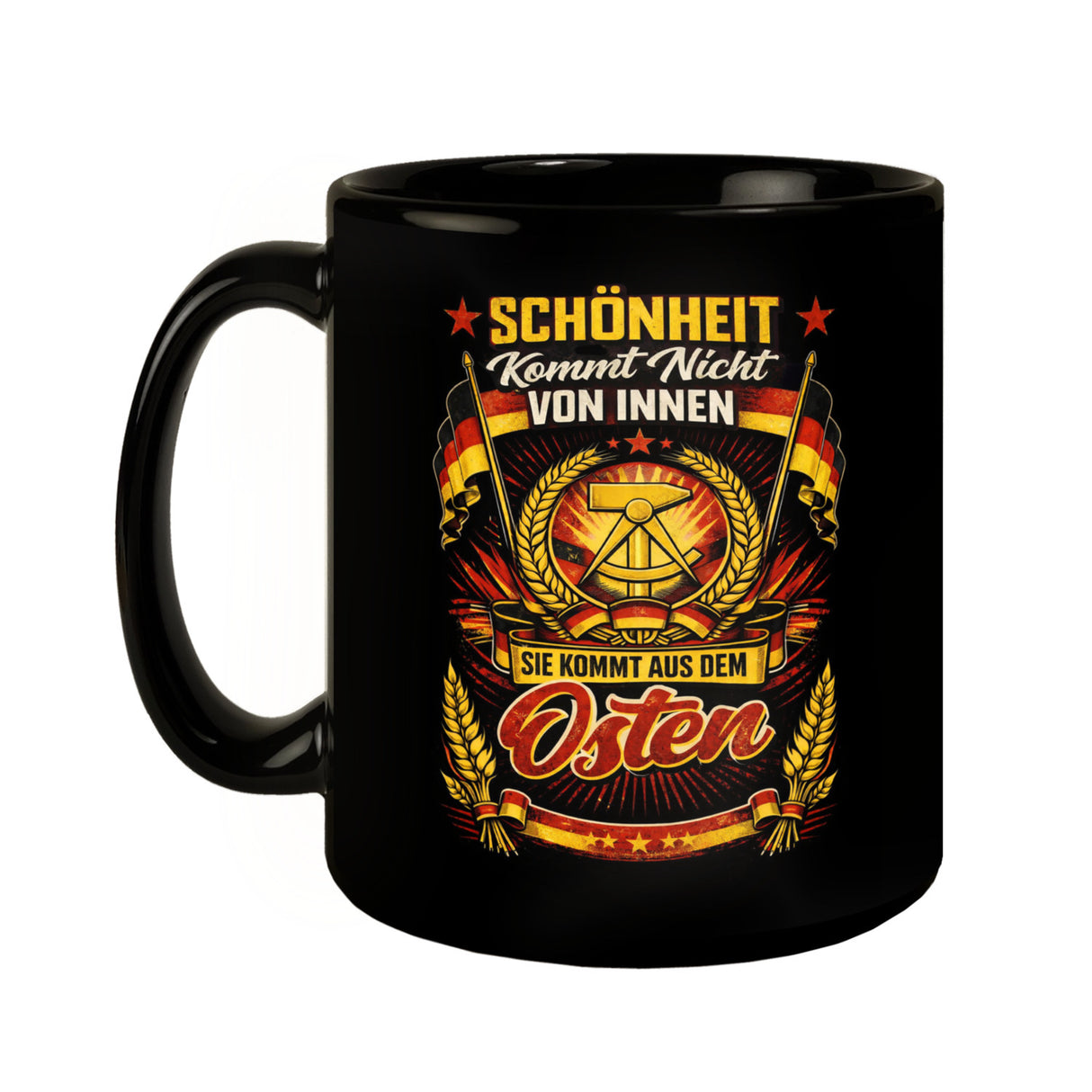 DDR - Schönheit kommt aus dem Osten Tasse