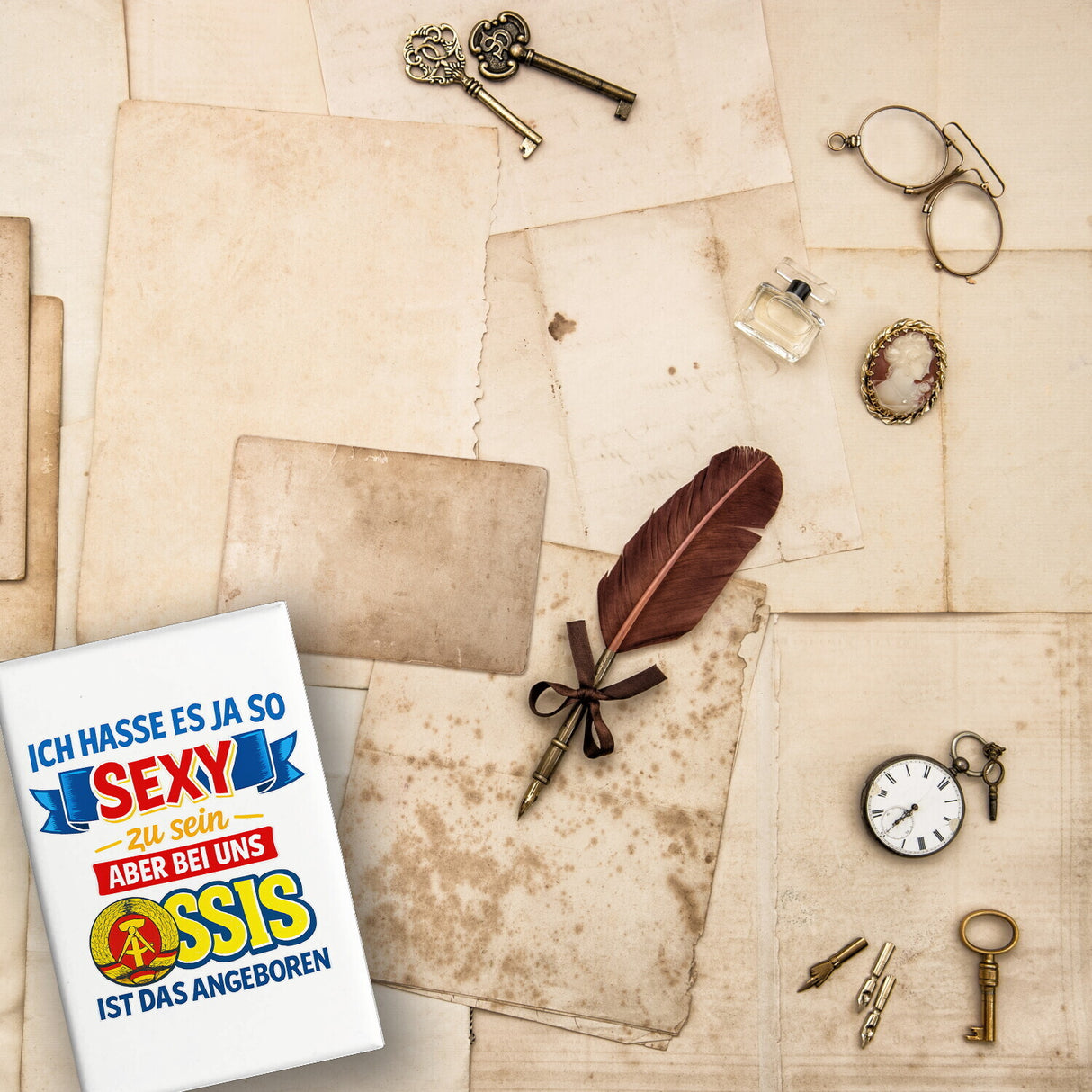 Ossis sind sexy DDR Souvenir Souvenir Magnet