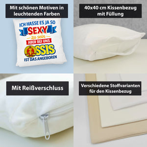 Ossis sind sexy DDR Kissen
