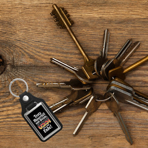 Ossi bis zum Ende Schlüsselanhänger mit Ossi-Spruch