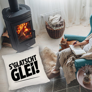 S Glatscht glei! Kissen für Ossis