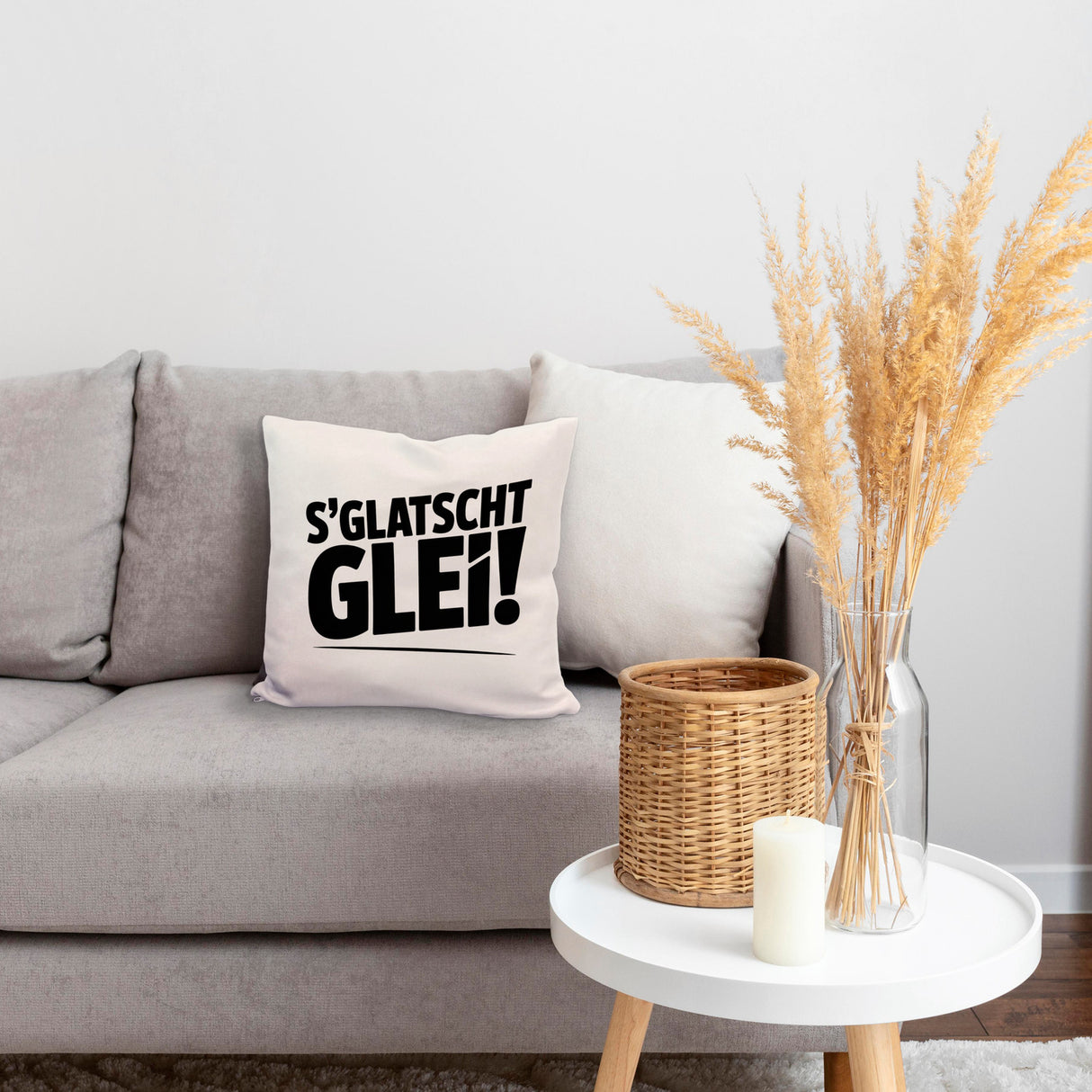 S Glatscht glei! Kissen für Ossis