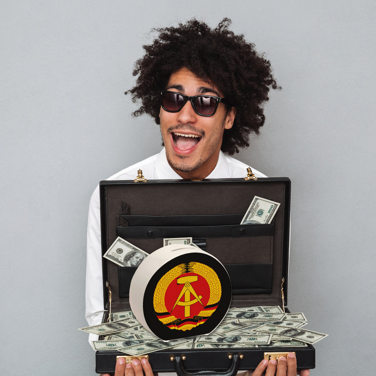 DDR Staatswappen Spardose für Ostalgie-Fans