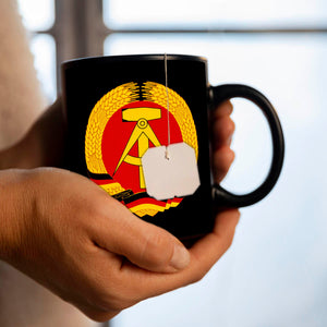 DDR Staatswappen Tasse für Ostalgie Fans