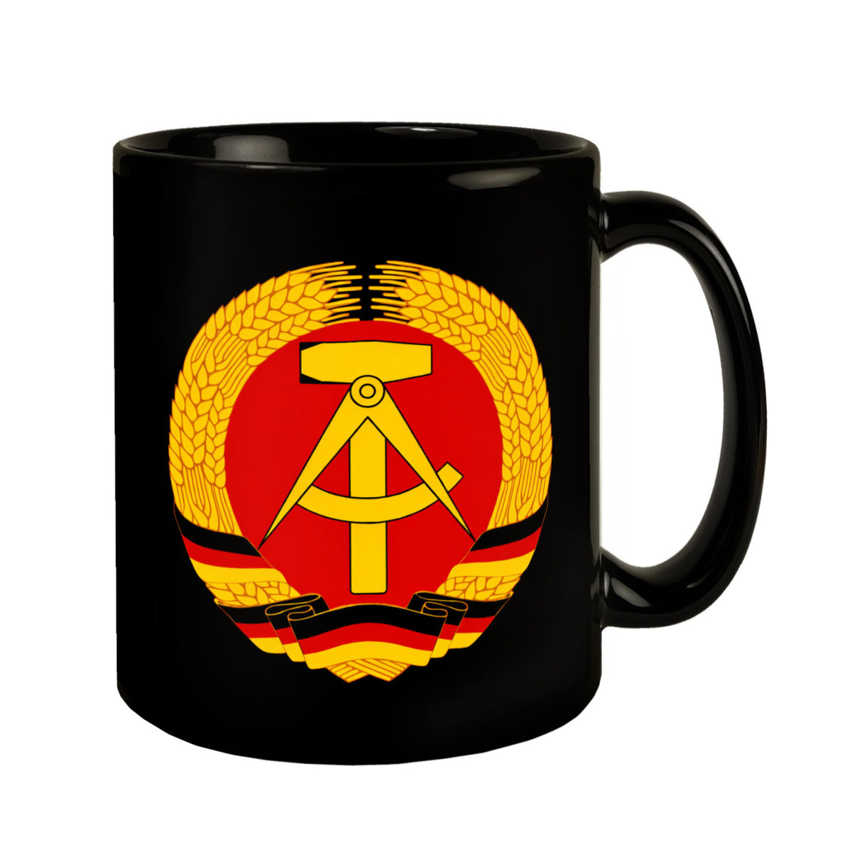 DDR Staatswappen Tasse für Ostalgie Fans