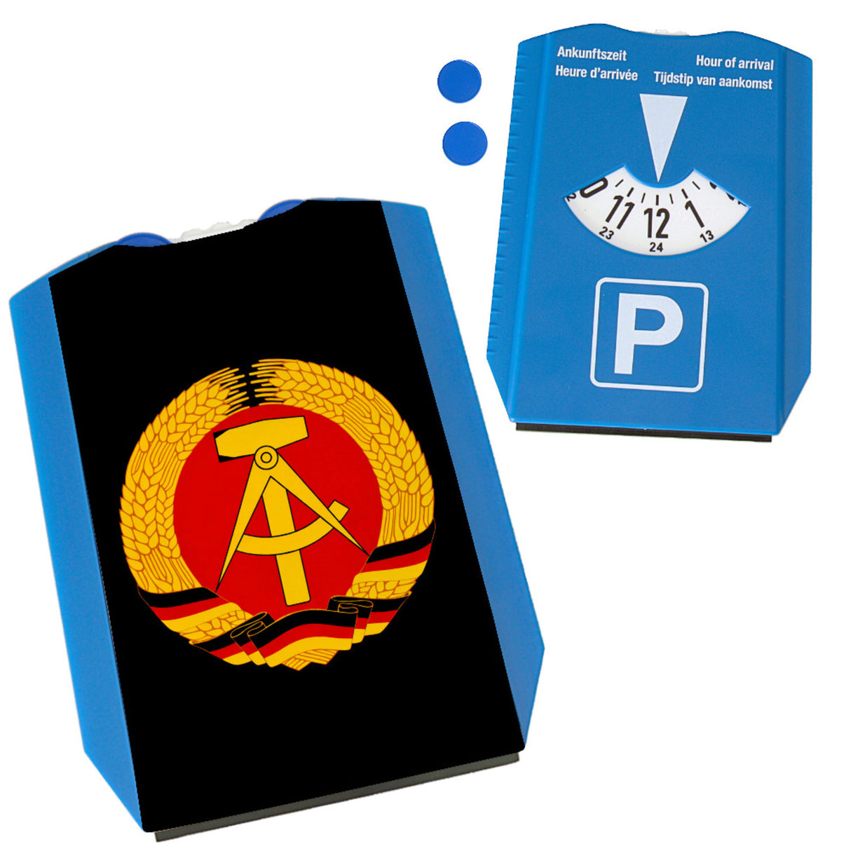 DDR Staatswappen Parkscheibe für Ostalgie-Fans