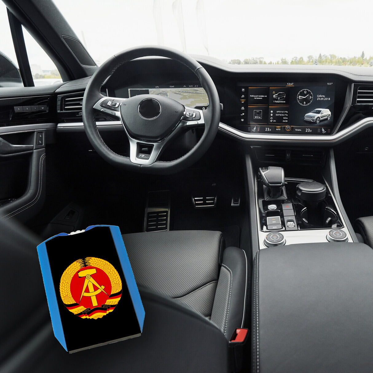 DDR Staatswappen Parkscheibe für Ostalgie-Fans