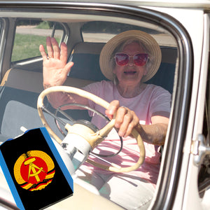 DDR Staatswappen Parkscheibe für Ostalgie-Fans