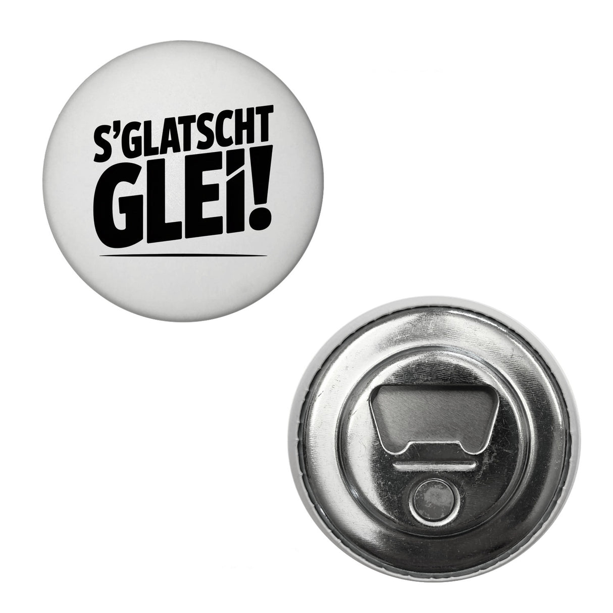 S Glatscht glei! Magnet für Ossis oder das Büro