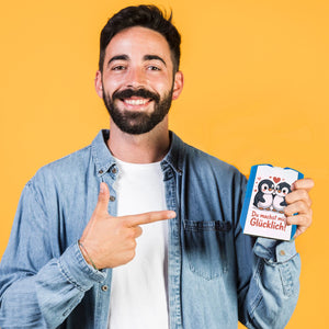 Kawaii Pinguine - Du machst mich glücklich Parkscheibe