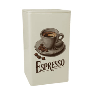Espresso Vintage KaffeeDose 900ml für Kaffeegenuss