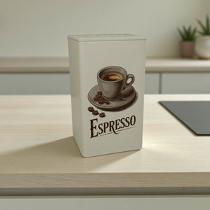 Espresso Vintage KaffeeDose 900ml für Kaffeegenuss