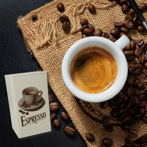 Espresso Vintage KaffeeDose 900ml für Kaffeegenuss