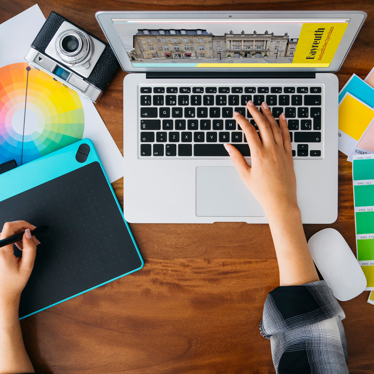 streetline Bayreuth Markgräfliches Opernhaus Panorama Souvenir Magnet