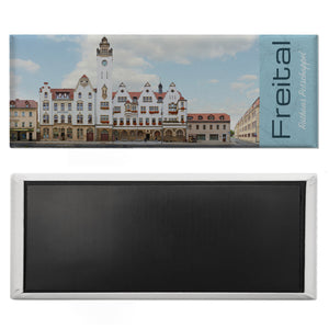 streetline Freital Rathaus Potschappel Panorama Souvenir Magnet