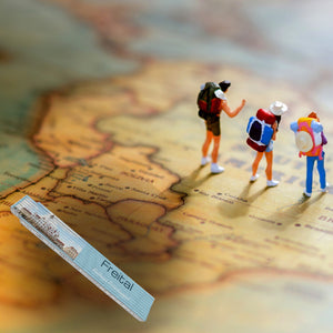 streetline Freital Rathaus Potschappel Meterstab aus Holz