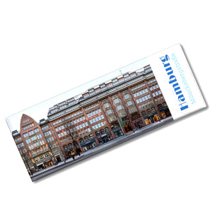 streetline Hamburg Mönckebergstraße Panorama Souvenir Magnet